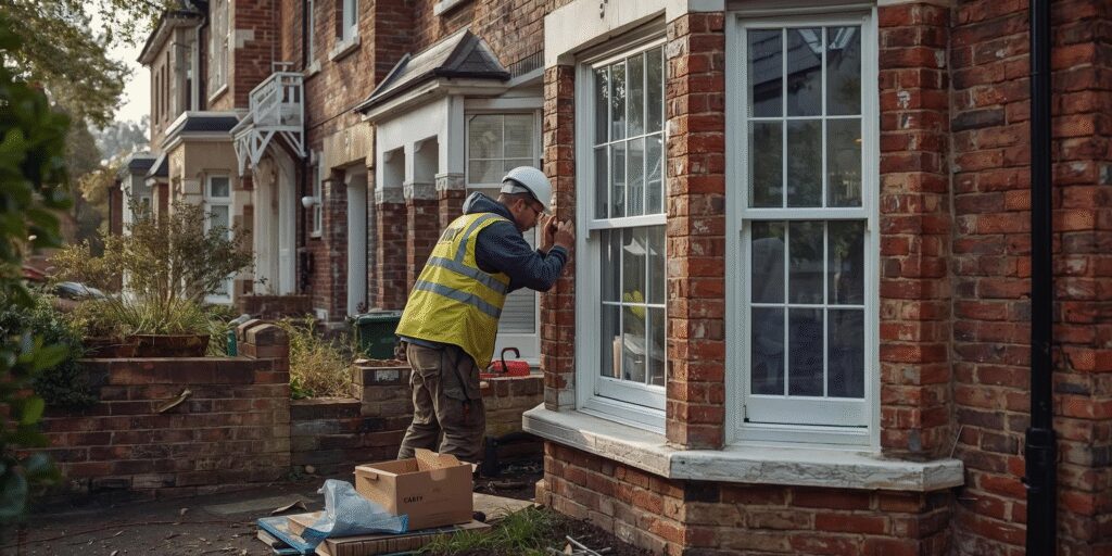 Period townhouse renovated by luxury builders in London